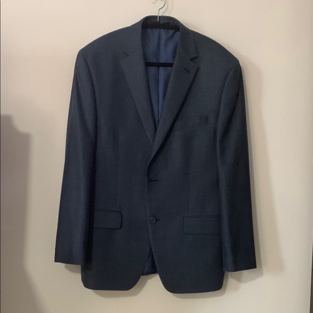 MICHAEL Michael Kors Black Tailored Sport Coat Blazer